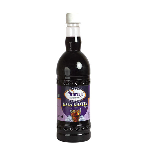 Shreeji Kala Khatta Syrup Mix with Water for Making Juice 750 ml Syrup Shreeji