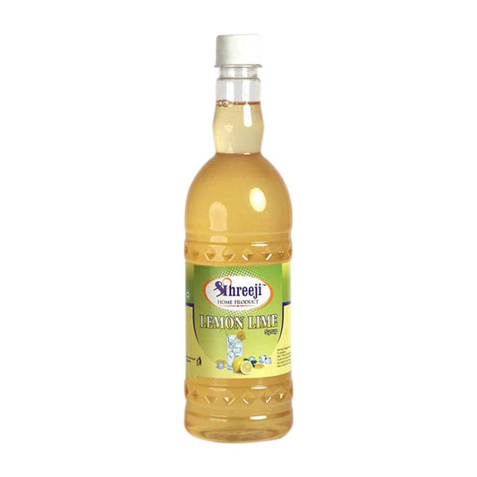 Shreeji Lemon Lime Syrup Mix with Water for Making Juice 750 ml Syrup Shreeji