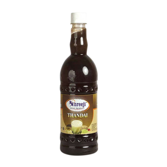 Shreeji Thandai Syrup Mix With Milk For Making Milkshake 750 ml Syrup Shreeji