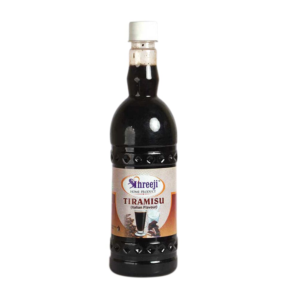 Shreeji Tiramisu Syrup Mix With Milk For Making Milkshake 750 ml Syrup Shreeji
